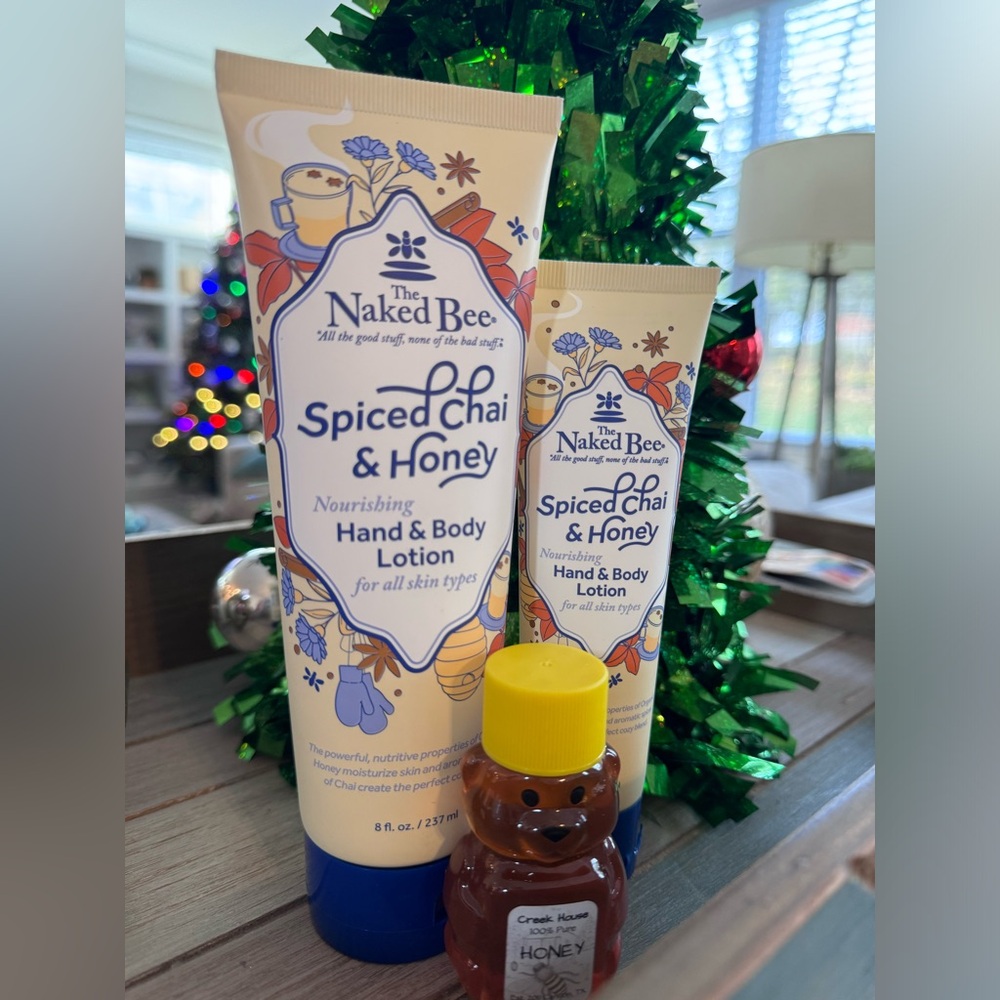 The Naked Bee - Spiced Chai & Honey Hand & Body Lotion **LIMITED EDITION**